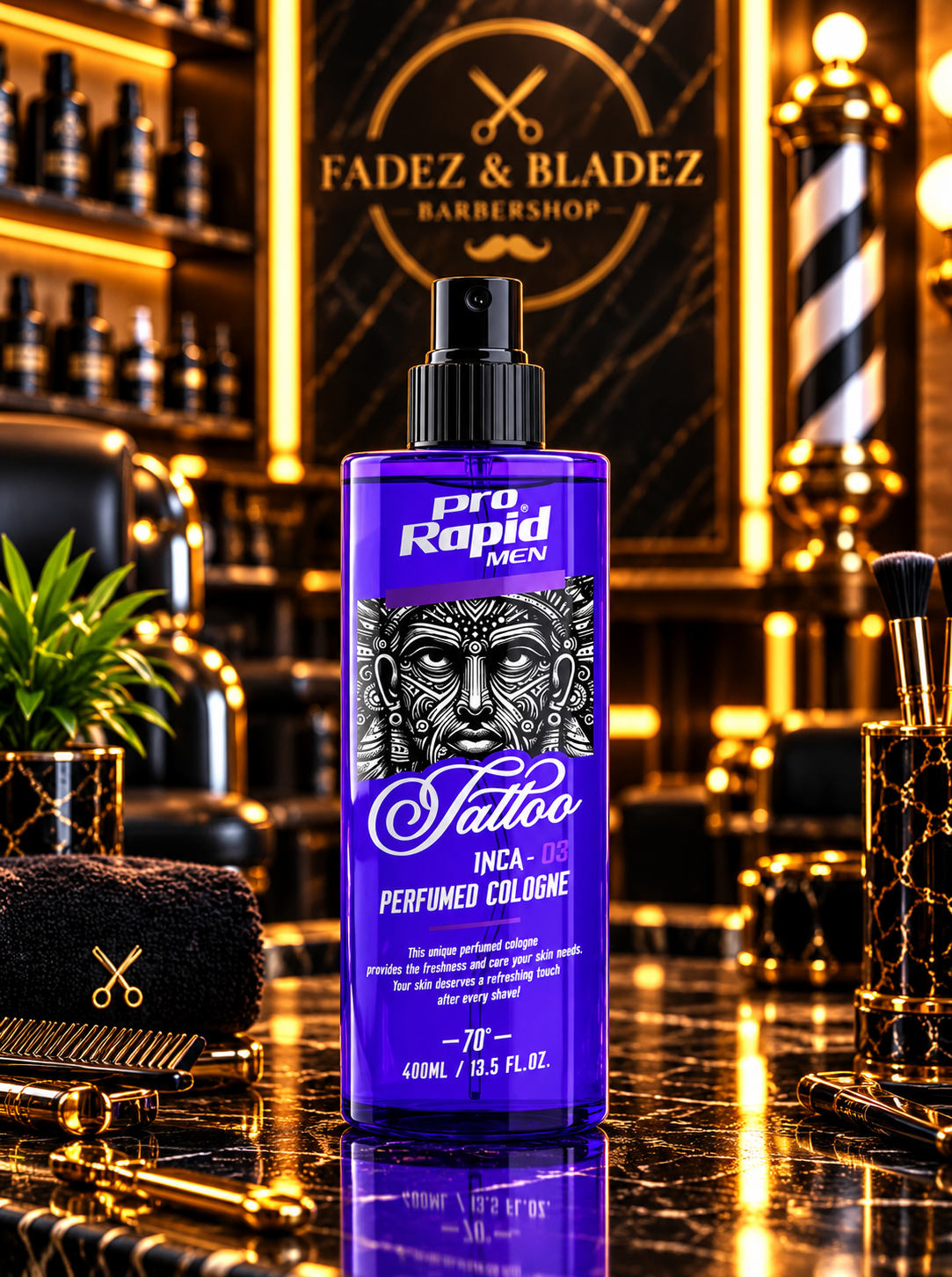 Aftershave Purple